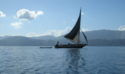 Boat in bay